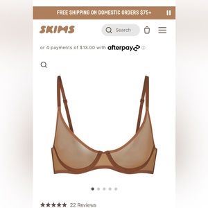 Skims underwire scoop bra bundle size 34C